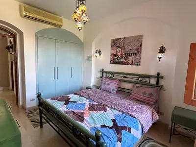 a bedroom with a bed in a room at Hurghada Concierge in EL-Gouna in Hurghada