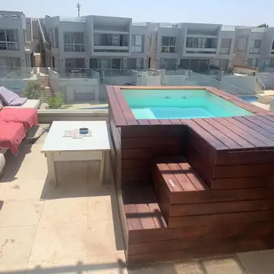 1BR with private Heated Jacuzzi at Sholan Elgouna