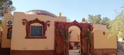 an old house with a dome on top of it at Mountain View House in ‘Ezbet Abu Ḥabashi