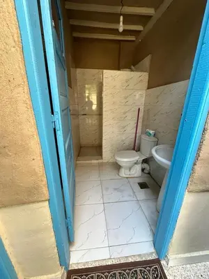 a bathroom with a toilet and a sink at Villa Rebecca Professor's paradise in Luxor