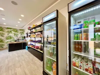 a store with a refrigerator filled with lots of drinks at Imperial Resort Hurghada-The Hurghada Hideaway in Hurghada