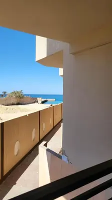 a view of the beach from a house at Juliana beach in Hurghada