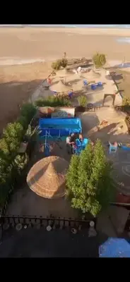 an aerial view of a park with a playground at Mo Asha in Safaga