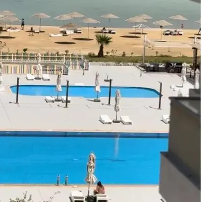 Hurghada-Scandic Resort-The Diamond Of Scandic Apartment -Sea veiw&Sandy Beach Just Downstairs