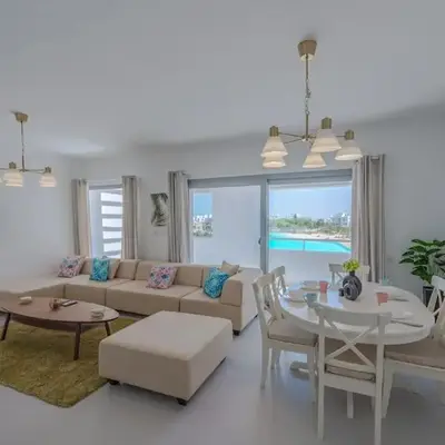 Elegant 3BR on Swan Lake Crystal Lagoon at Elgouna Families Only
