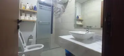 a bathroom with a sink and a toilet at Mesca Chalet Soma Bay in Hurghada