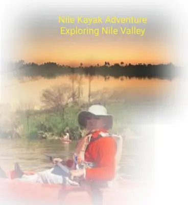 a person sitting in a boat in the water at Nile Kaiak Adventure in Aswan