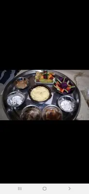 a tray filled with different types of food on a table at Ali Toot in Luxor