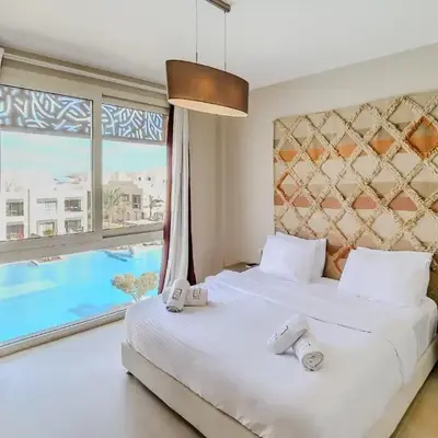 Radiant & Refined 2BDR MangroovyFree Beach & Pool