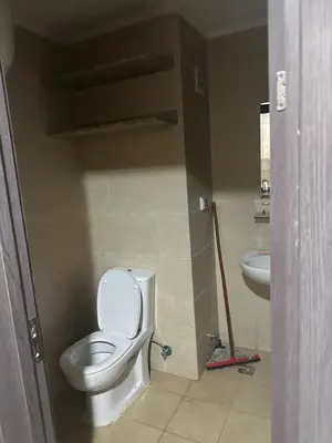 a bathroom with a toilet and a sink at Aldau heights 2 in Hurghada