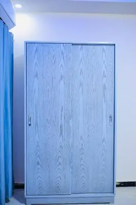a glass door in the middle of a room at رويال بالاس in Hurghada