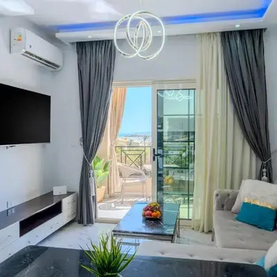 Strandapartment mit Meerblick & Pool im Juliana Beach Resort