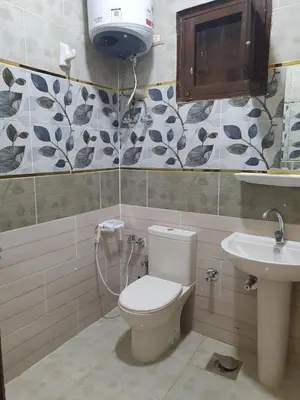 a bathroom with a toilet and a sink at Queen Feryal in Jazīrat Aswān
