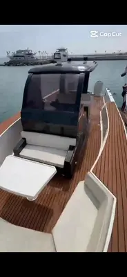 a boat with a tv on the back of it at Tai Speedboat orange bay Island- Paradis Island- Dolphin - hula hula Island - Magawish island-etc in Hurghada