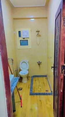 a bathroom with a toilet and a sink at Arrabia in Hurghada