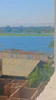 a view of a large body of water at أهلا بكم in Luxor