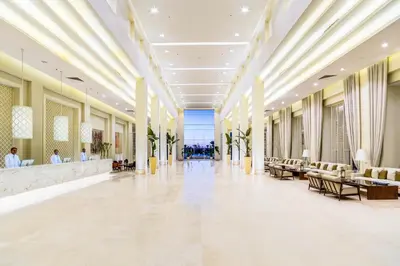 a rendering of the lobby of a hotel at JAZ Aquaviva in Hurghada