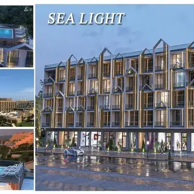 Adler-Hurghada Holiday apartment sea view rooftop pool 80m to beach