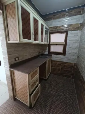 a small kitchen with a counter and a sink at Jamaica Dream in Luxor