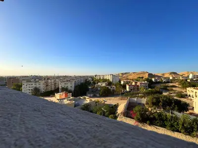 a view of a city from the top of a building at ALDAU LaLa in Hurghada