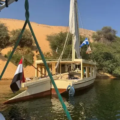 Sunset and Sand Felucca Life on the Nile