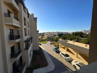 a view from the balcony of a building at Aldau Maxico in Hurghada
