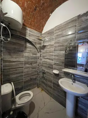 a bathroom with a toilet and a sink at Torya guesthouse in Aswan