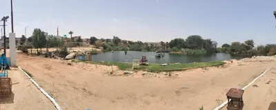 a body of water with a boat in it at Torya guesthouse in Aswan