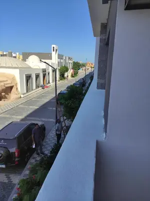 a man standing next to a car on a street at Hurghada Fanader bay in Hurghada