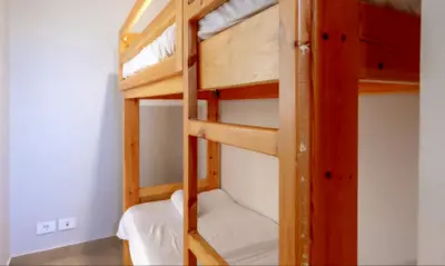 a couple of bunk beds in a room at Luxury Stays in Fanadir Marina El Gouna in Hurghada