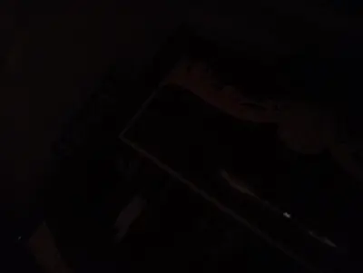 a dark room with a window in the dark at السقالة ميدان اكا in Hurghada