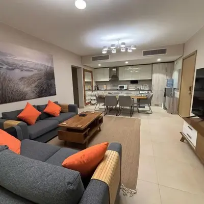 Apartment in front of the beach