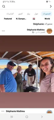 a group of people standing on a bus at Habob Nubian Guest House in Aswan