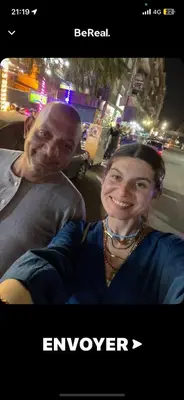 a man and a woman posing for a picture at Sun City in Aswan