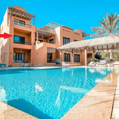 Modern 2 bedroom apartment in El Gouna with pool