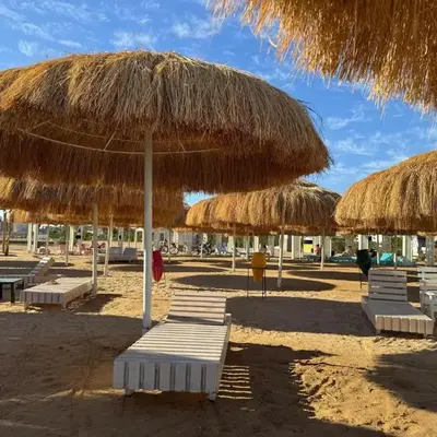 Hurgada New studio in Avenue on Mamsha -private beach&pool