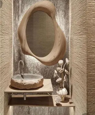 a bathroom with a sink and a mirror at Royal Jade wellness luxurios Dahabiya Nile Cruise Every Monday from Luxor to Aswan 4 nights and Every Friday from Aswan to Luxor 3 nights in Luxor