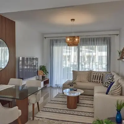 Modern 3BR Poolside Apt at Cribs El Gouna