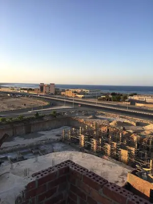 a view of a building under construction at Casa De Amor in Abu Dabab