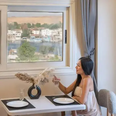 nile view modern studio- 7 min from aswan station