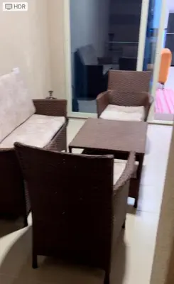 a room with chairs and a table and a table and chairs at Princess resort Hurghada in Hurghada