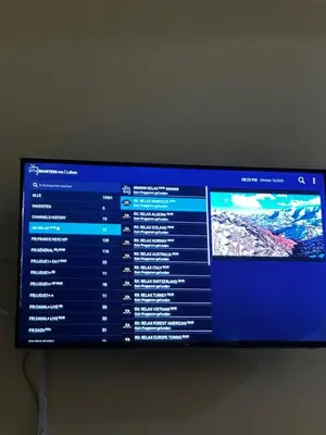 a computer monitor sitting on top of a wall at Your city hotel in a private location! in Hurghada