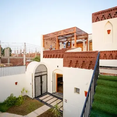 The Village House with Private Garden - Four Bedroom Nubian Home on Luxor West Bank