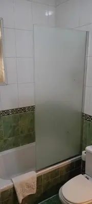 a bathroom with a shower and a toilet and a tub at S S Luxor Hotel in Luxor