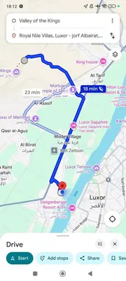 a map of the klezmerkritkritkritkritkritkritkritkritkrit at Royal Nile Villa - Luxury Nile Sky Penthouse 1 in Al Aqālitah