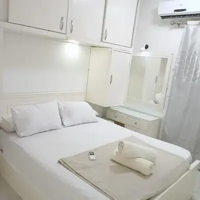Family apartment in front of the sea