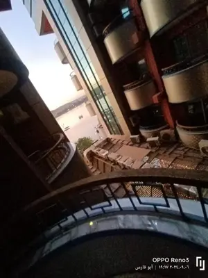 an overhead view of a building with a balcony at اسوان مول بلازا in Aswān