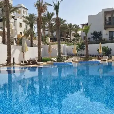 El Gouna Luxury 1BR Golf Apartment at Ancient Sands Resort Pool