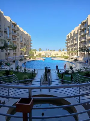 a view of a swimming pool at a resort at Princess resort in Hurghada