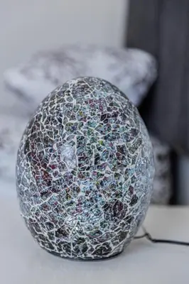 a glass ball sitting on top of a table at Sultan's Suite-Chill Out Roof Terrace-3 Bedrooms in Hurghada